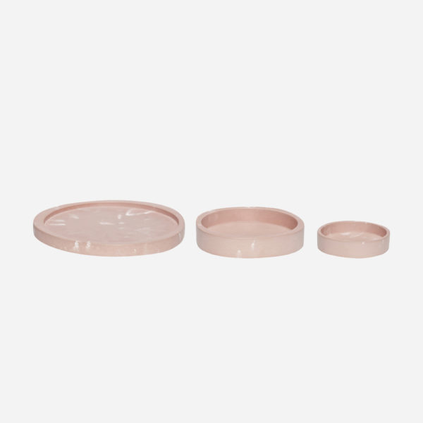 Schalen-Keramik-rosa-3erSet-Hubsch